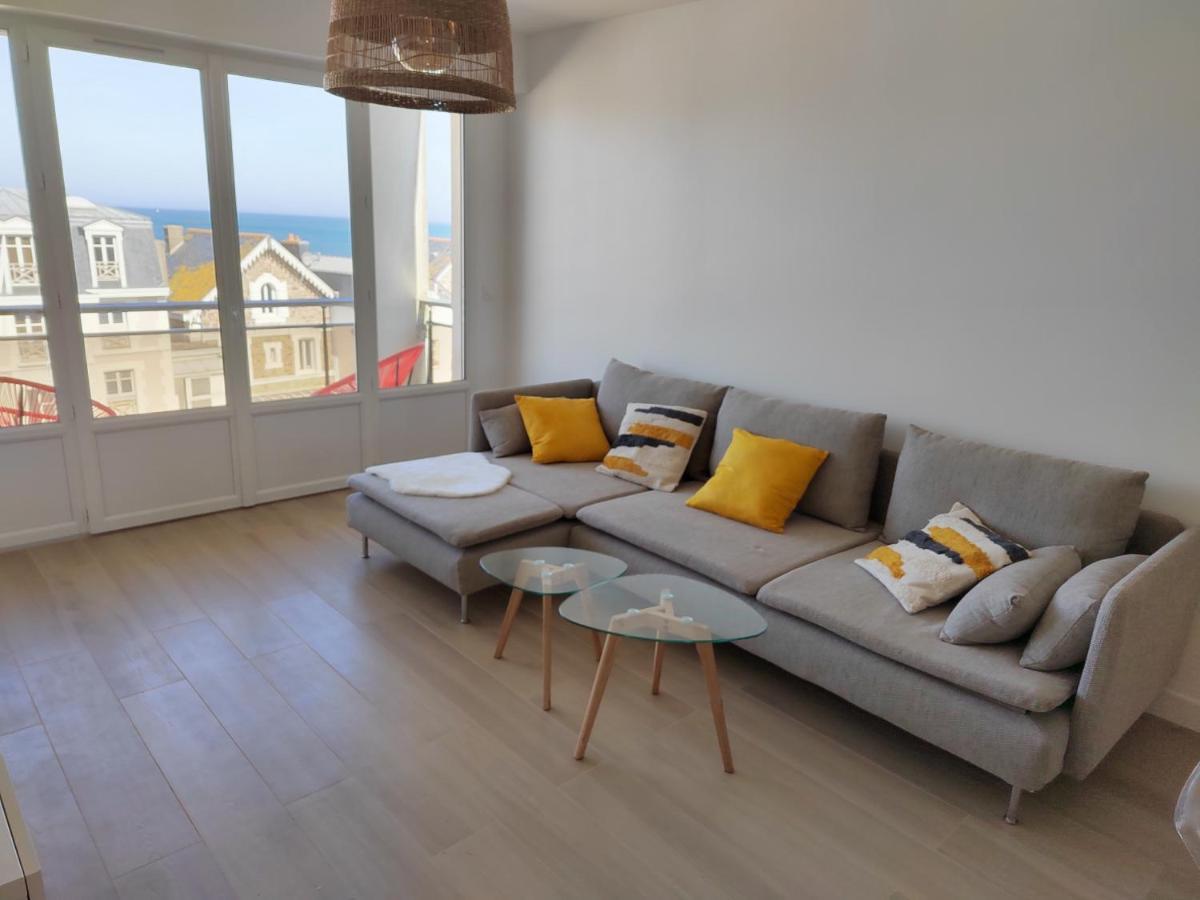 Ker Romain - Sea View - 3 Bedrooms Appt Saint-Malo Exterior photo